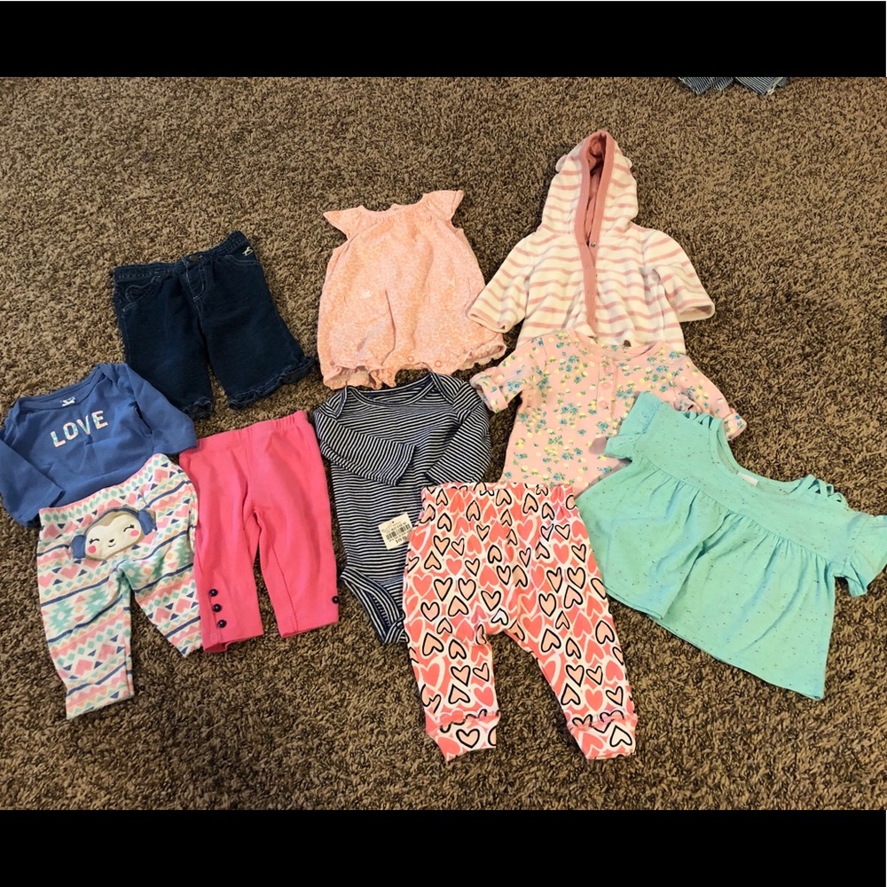 Lot of girls 3 months clothes